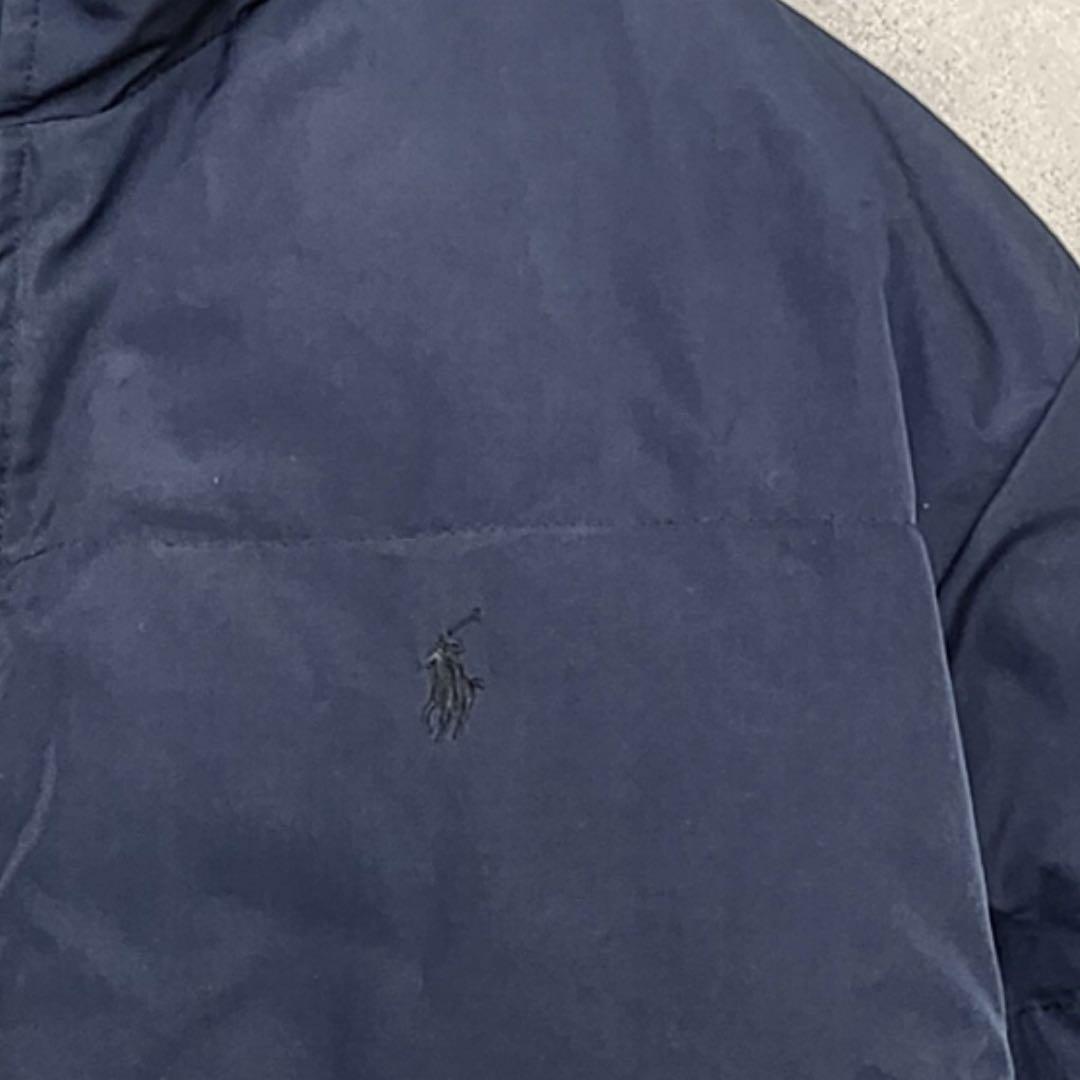 90s Ralph Lauren ダウン リバーシブル 黒×紺 DM54 - メルカリ