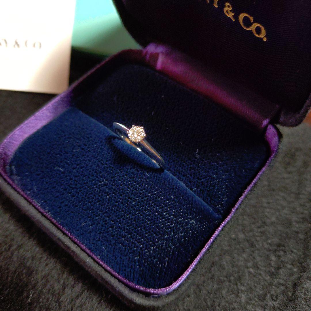 ティファニー ダイヤモンドリング