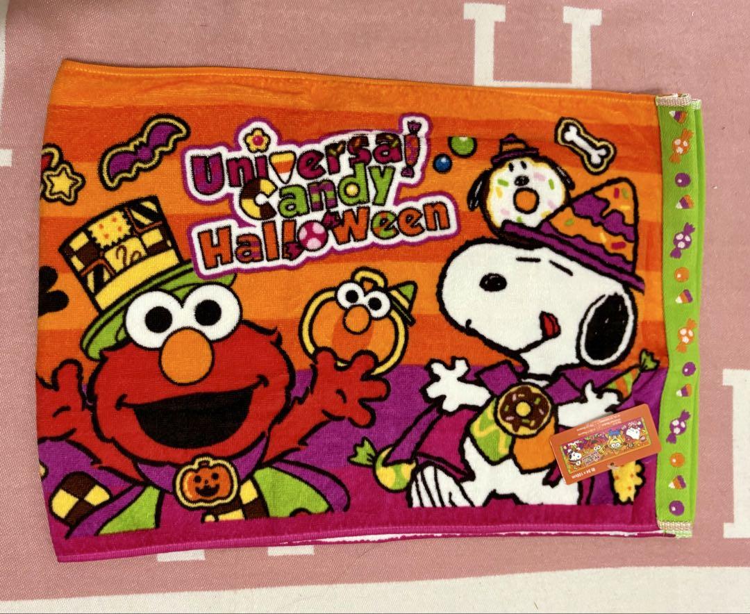 新品　USJ 10周年　Elmo Abby Cadabby タオル　平成レトロ onlineshop-mikaze_usj-ss-230628-02
