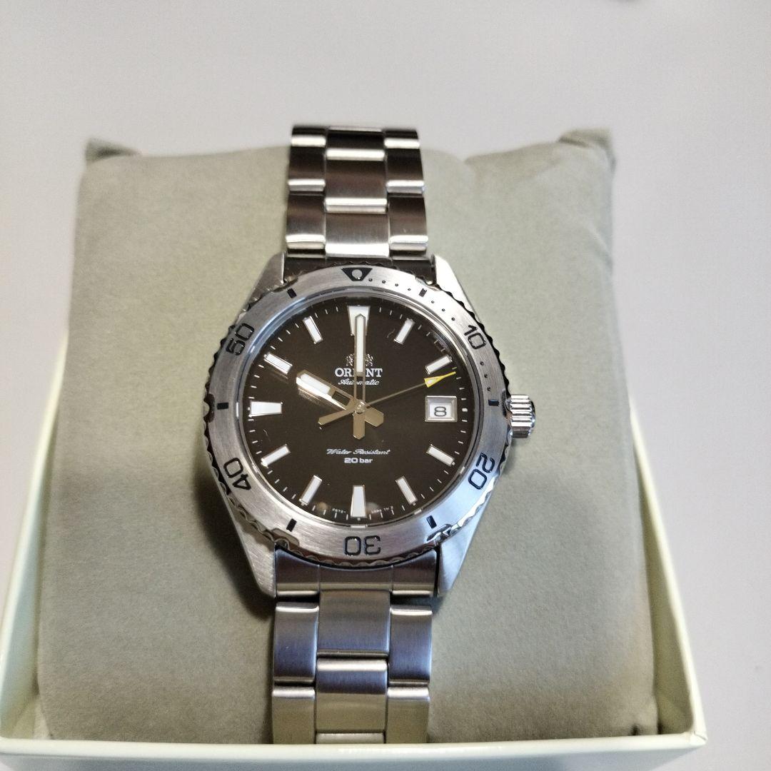Orient Mako40 RN-AC0Q01B 自動巻き腕時計 ブラック