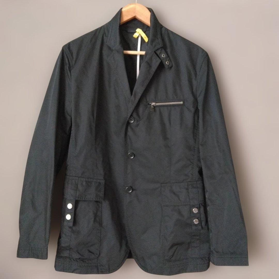 エポカ ナイロンジャケット EPOCA UOMO 黒 JKコート 三陽商会L EPOCA UOMO