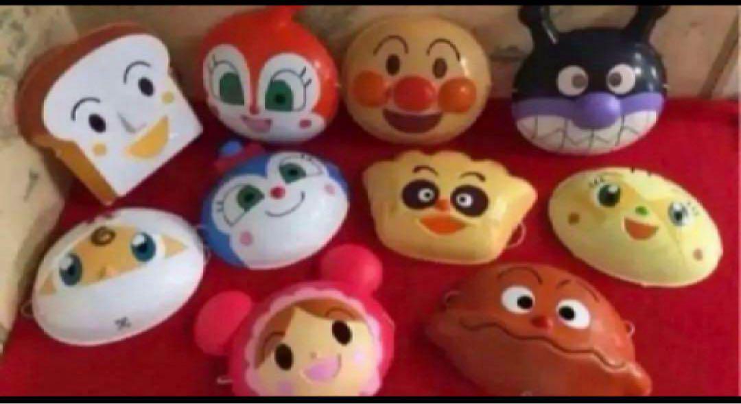 推しキャラお面！この価格でお届けします！ アンパンマン／全１０種類！完全セット