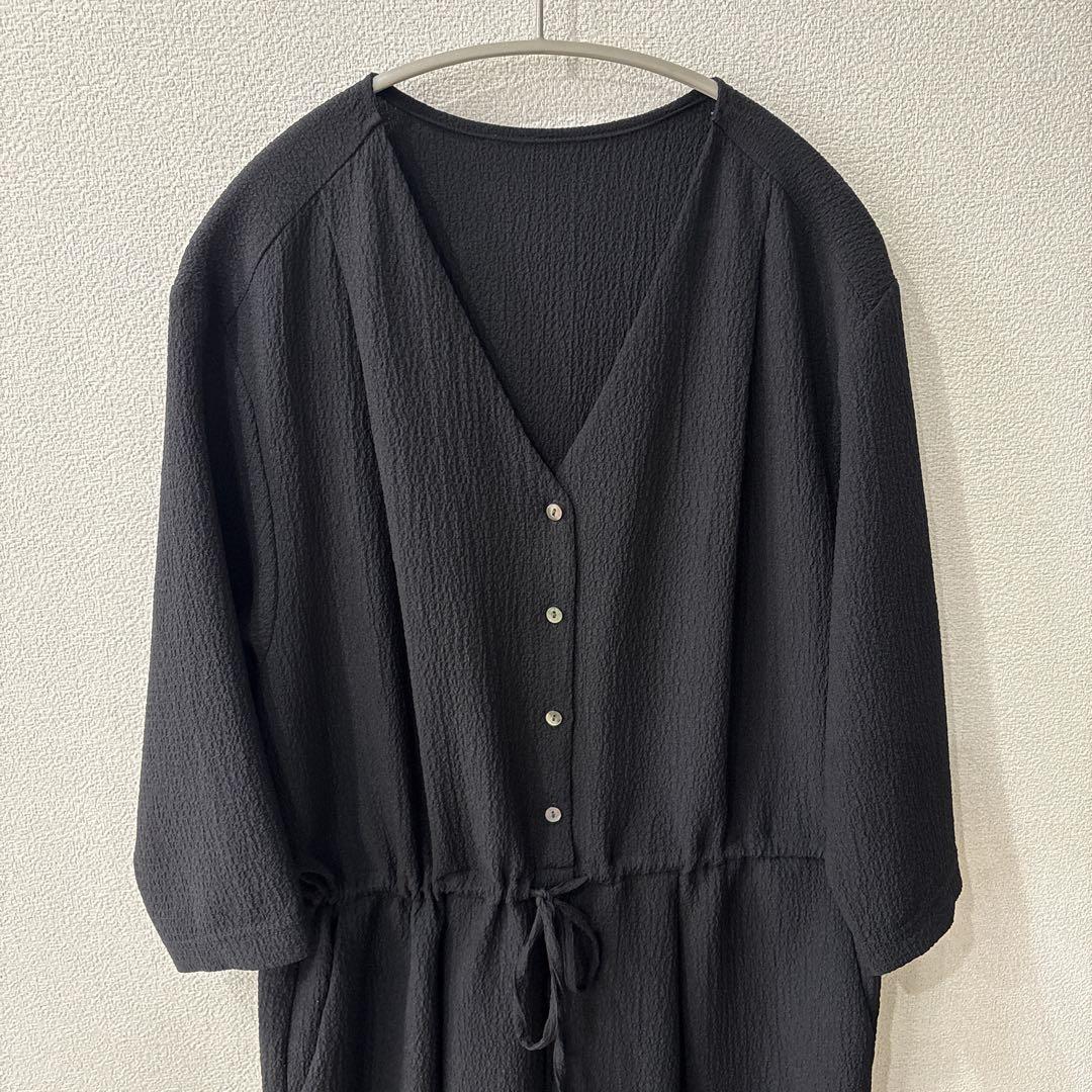 【美品】SLOBE IENA/リラックスオールインワン