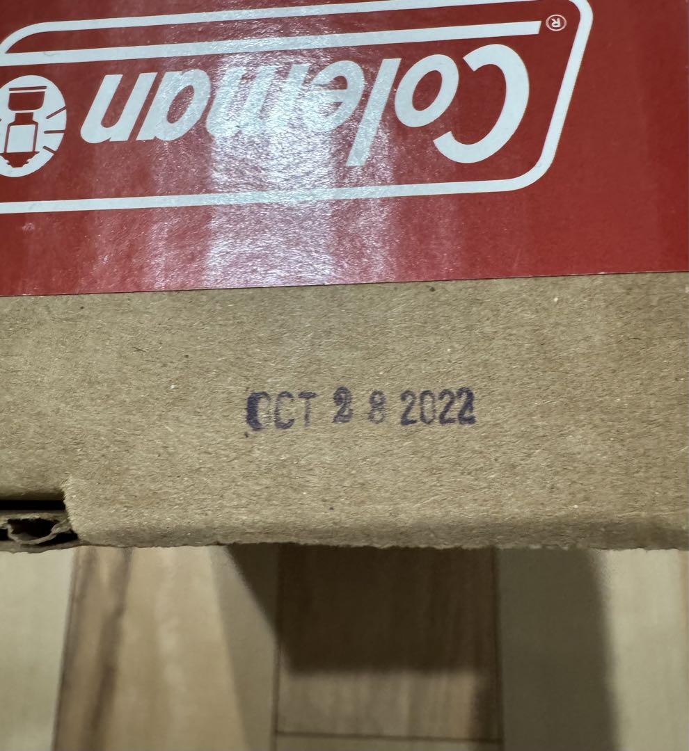 【新品未使用】Coleman ワンマントルランタン レッド 286A