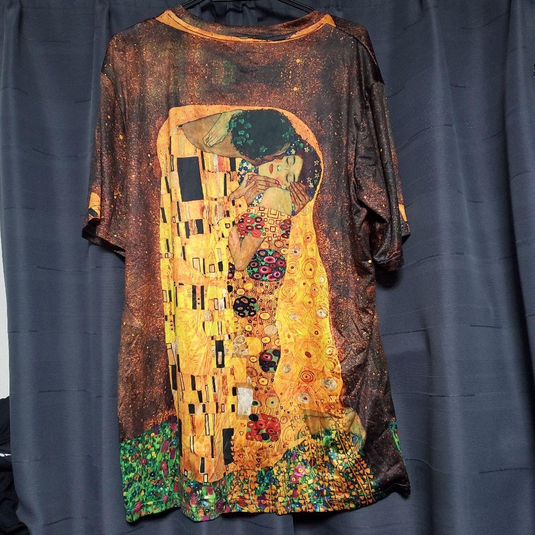 クリムト 接吻 Tシャツ XXLサイズ - メルカリ