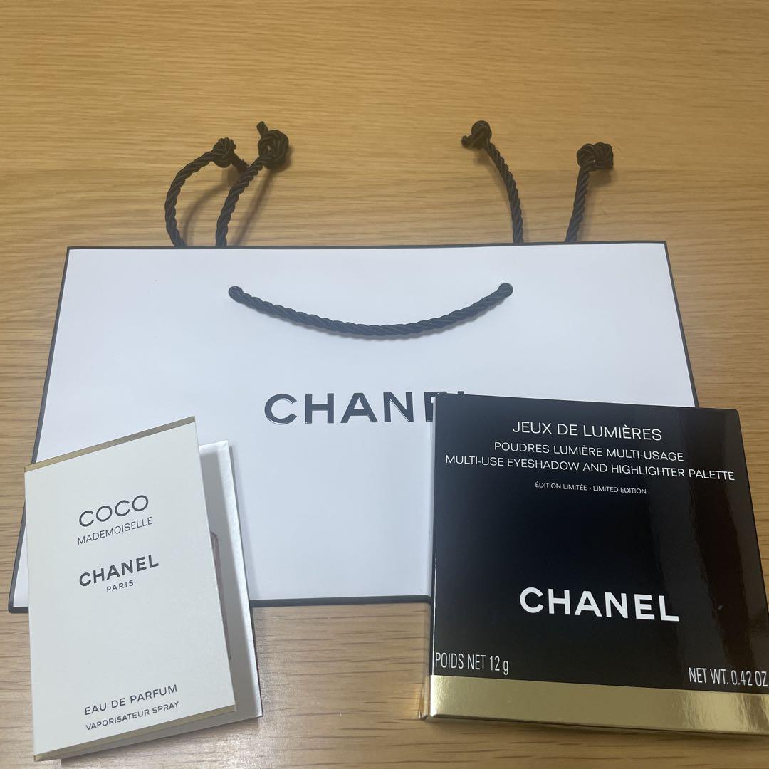 CHANEL ジュードゥルミエール　 アイシャドウパレット　中古 シャネルジュードゥルミエールアイシャドウハイライターパレット