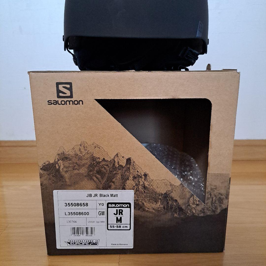 Salomon JB JR Black Matt ヘルメット M