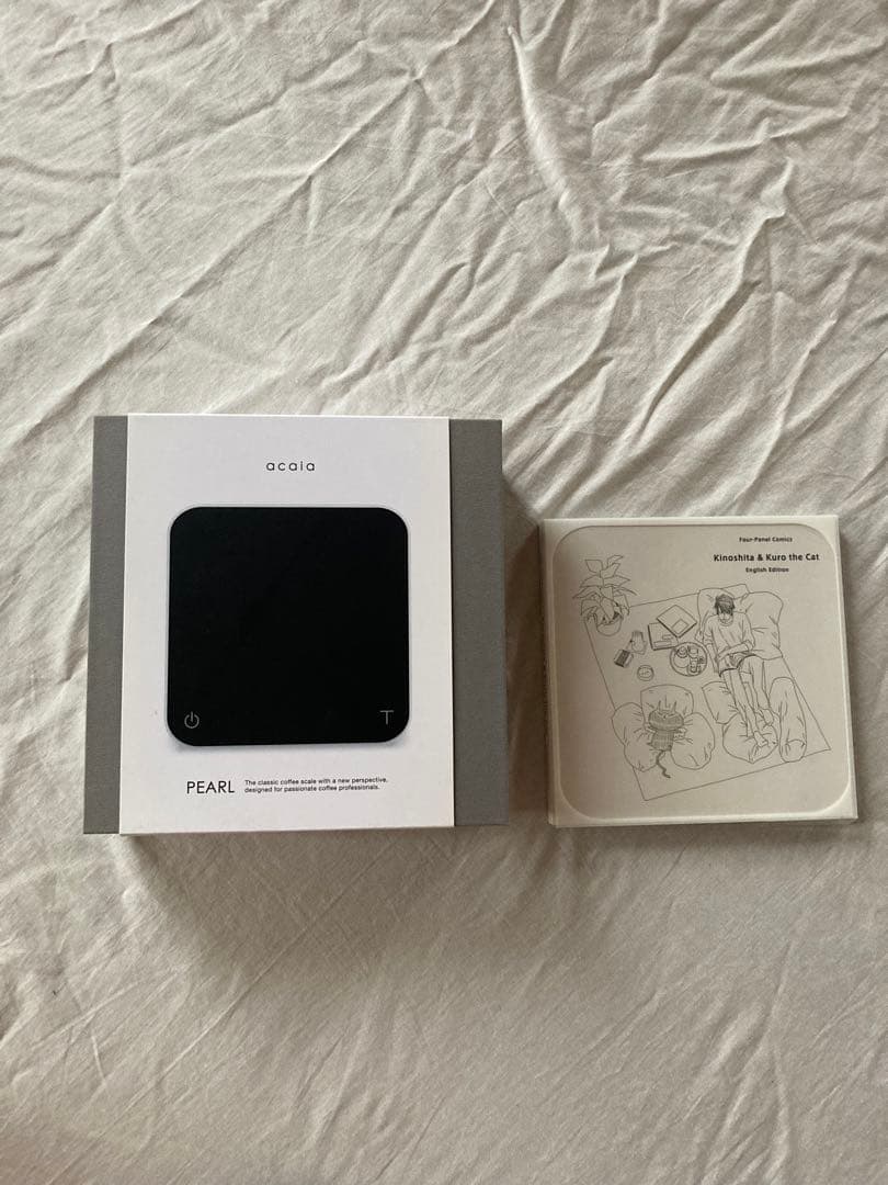 acaia ケトルとスケールやや傷や汚れあり