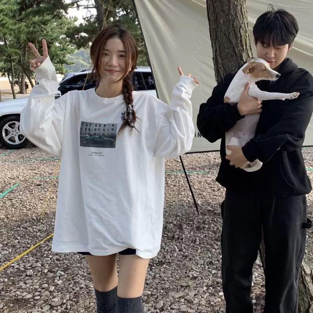 ★新品The Barnnetホワイト長袖Tシャツthe barnnet ☆新品The Barnnetホワイト長袖Tシャツthe barnnet