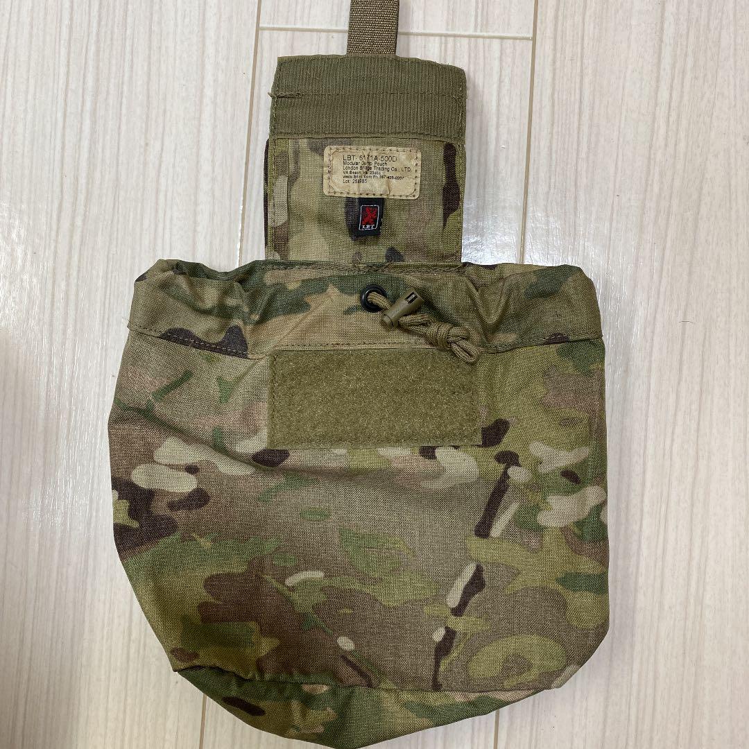 実物 LBT ダンプポーチ マルチカム LondonBridgeTrading