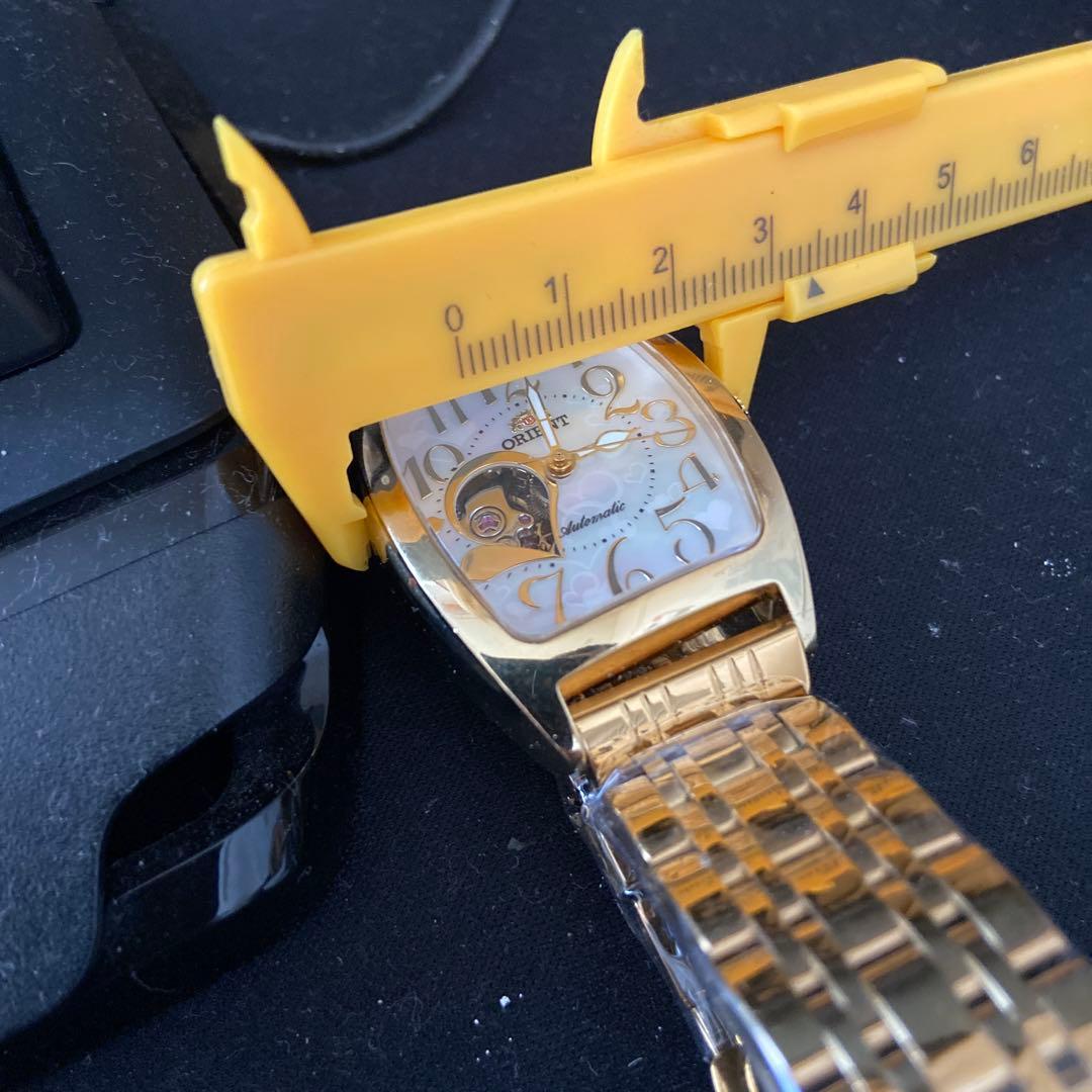 オリエント　自動巻腕時計　ベルト新品　稼働品