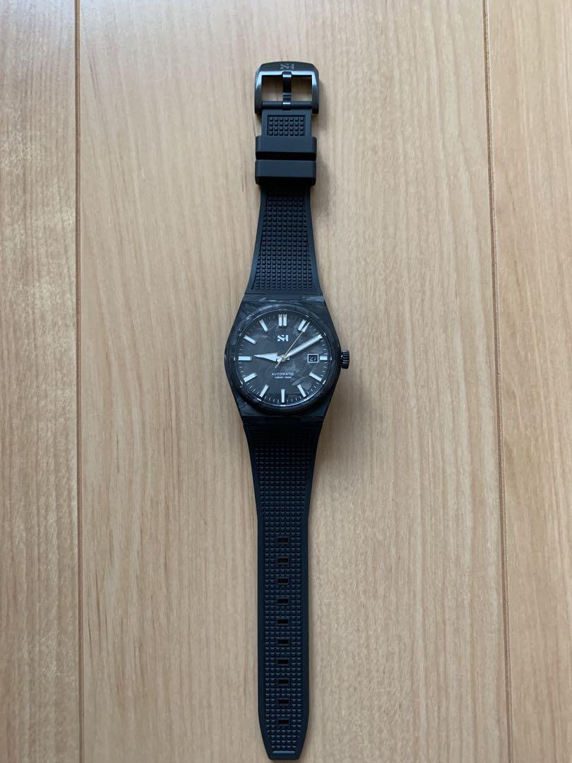 マイクロブランド　フォージドカーボン　TISSOT PRXオマージュ 自動巻き