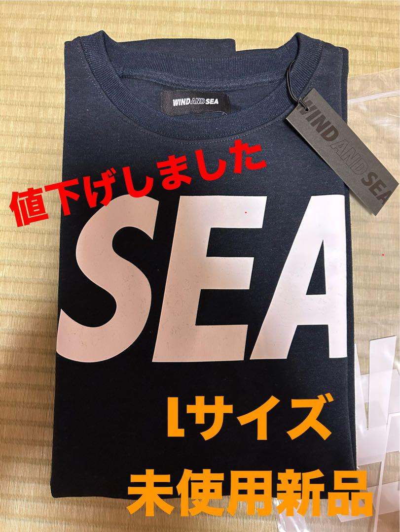 WIND AND SEA WDS-SIG S/S Tee ネイビLサイズ