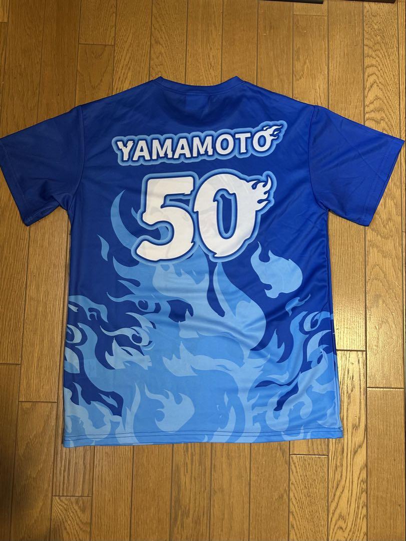 横浜DeNAベイスターズ 山本50 応援総柄Tシャツ PLAYER PRODUCE 2024/Tシャツ/#50:山本祐大（ydb4570199629765