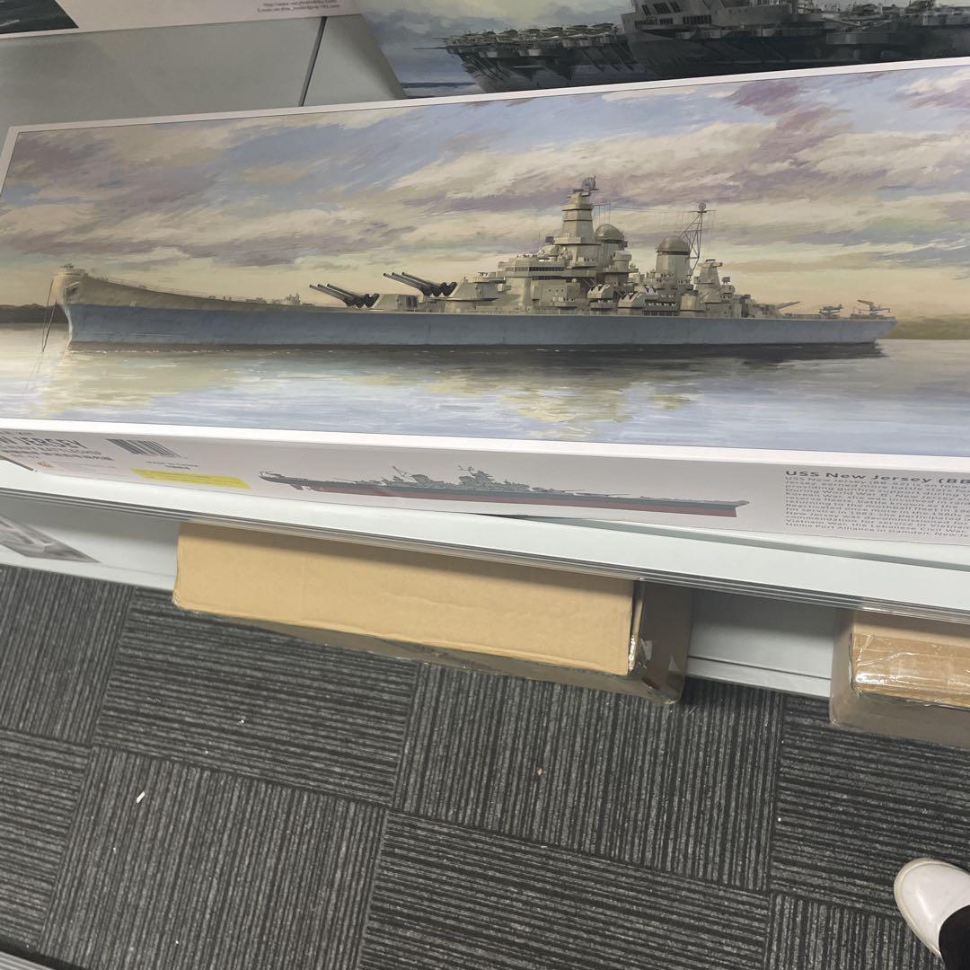 船・ボート NEW JERSEY U.S. NAVY BATTLESHIP 1/350