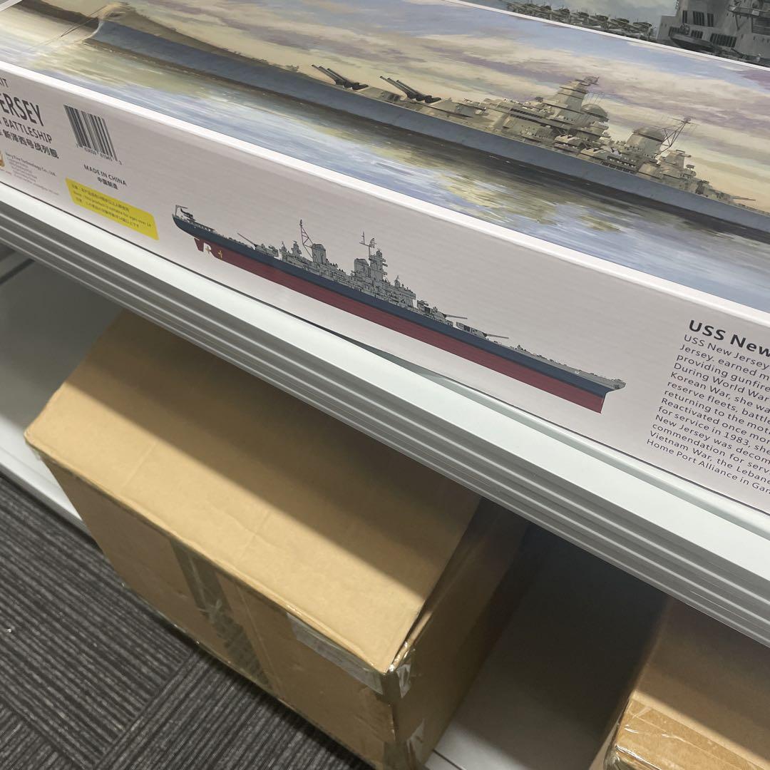 船・ボート NEW JERSEY U.S. NAVY BATTLESHIP 1/350