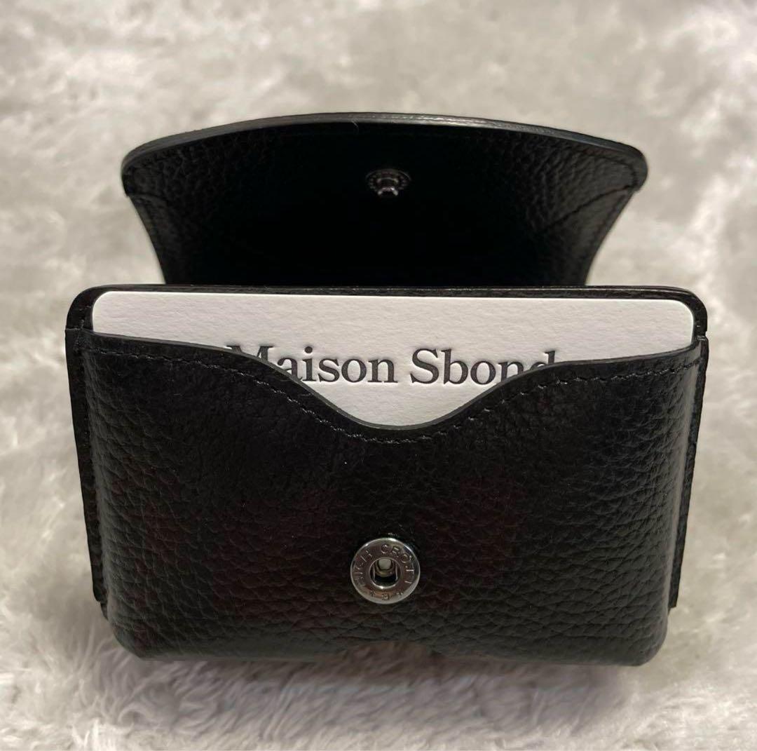 Maison Sbond Amy 折り財布 ブラック Amy Black | Maison Sbond