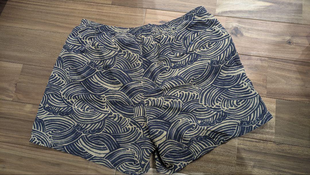 patagonia 波模様 ショートパンツ Lサイズ　希少　レア　パタゴニア