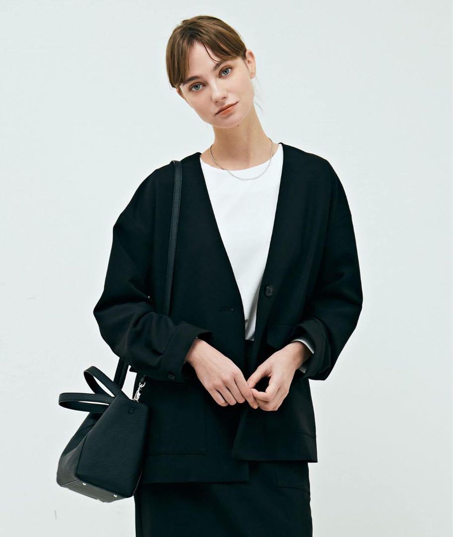 MELROSE ノーカラージャケット