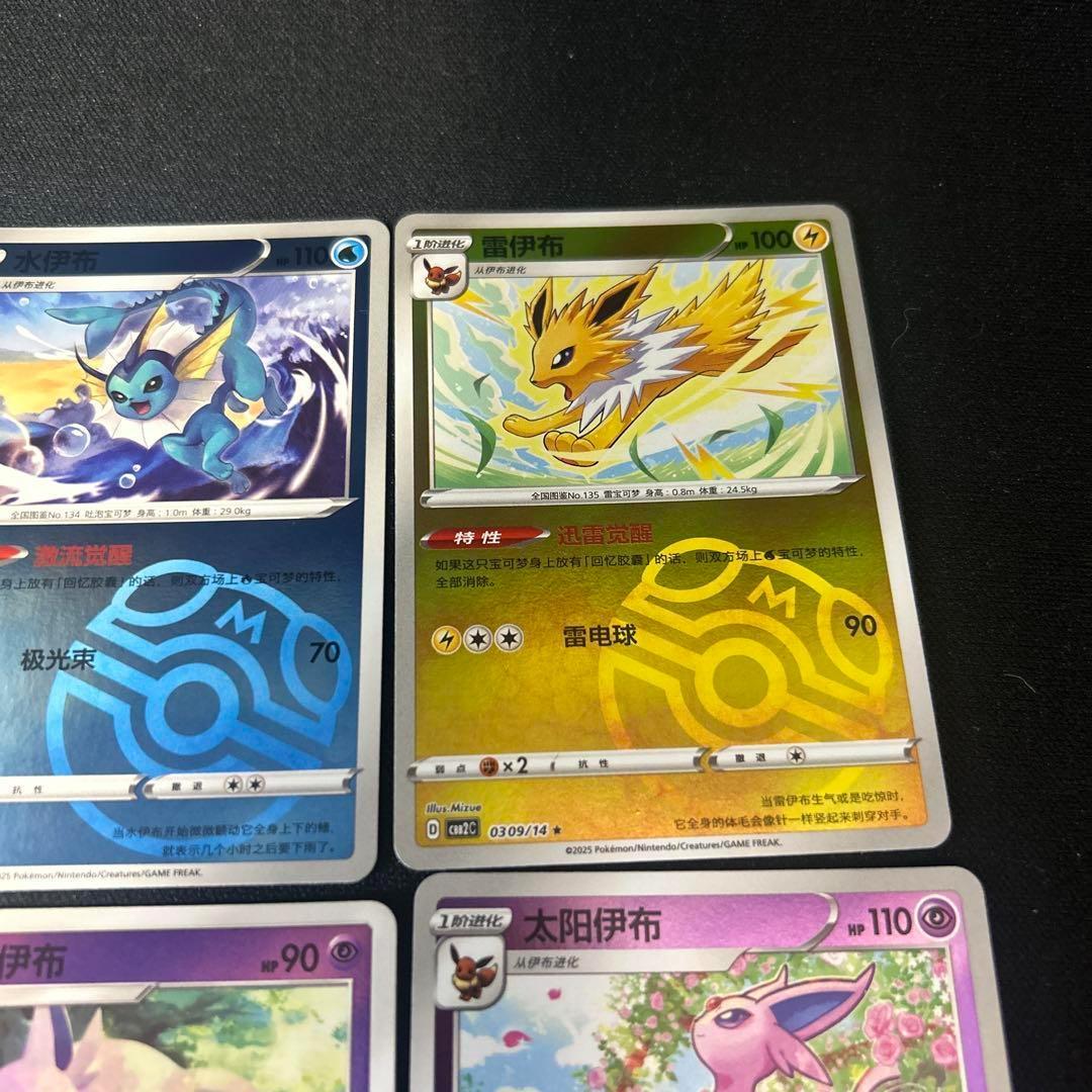 イーブイフレンズセット マスターボールミラー ポケモンカード イーブイフレンズ 宝石包2 マスターボールミラー