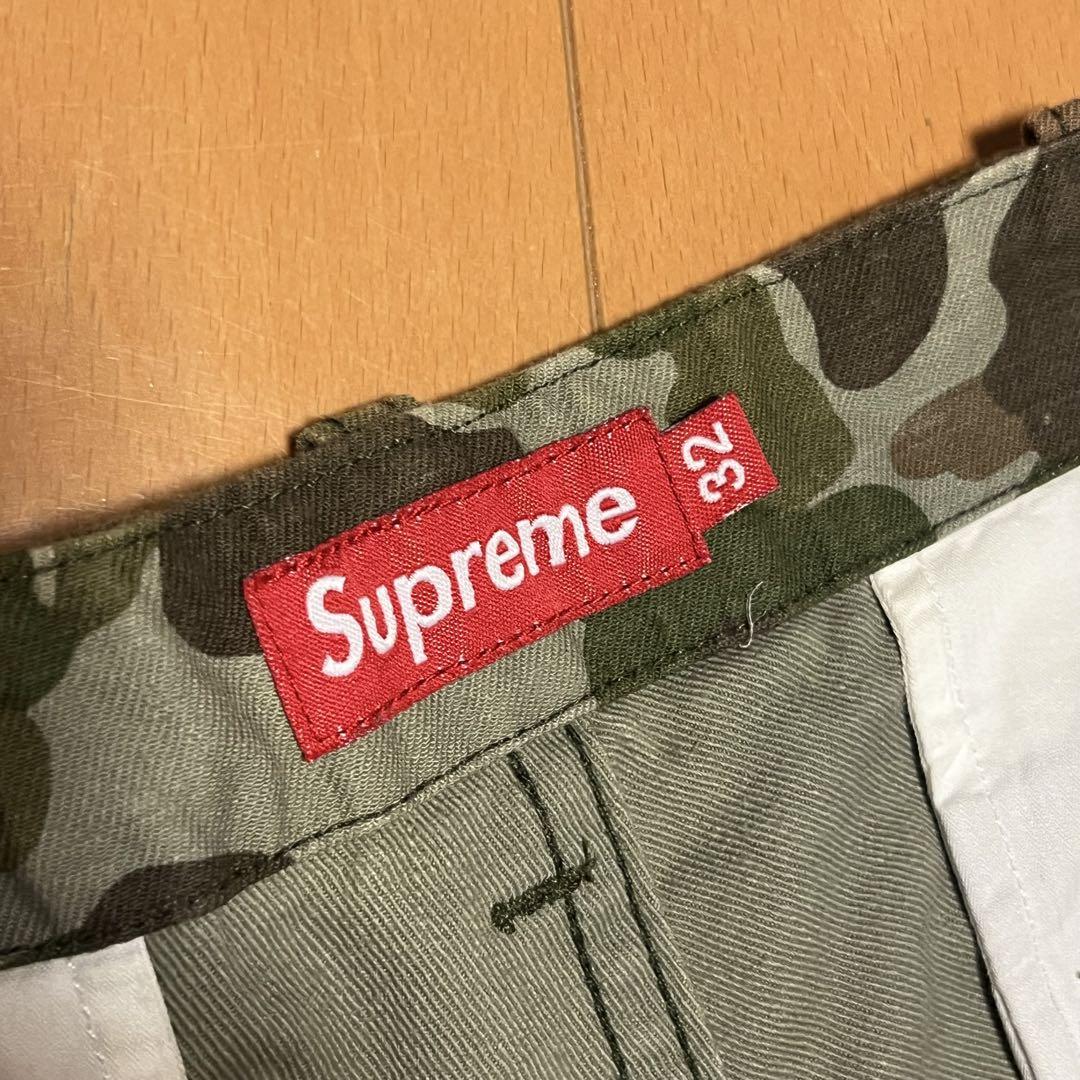 Supreme ショートパンツ 迷彩 カモ 32 ハーフパンツ ショーツ