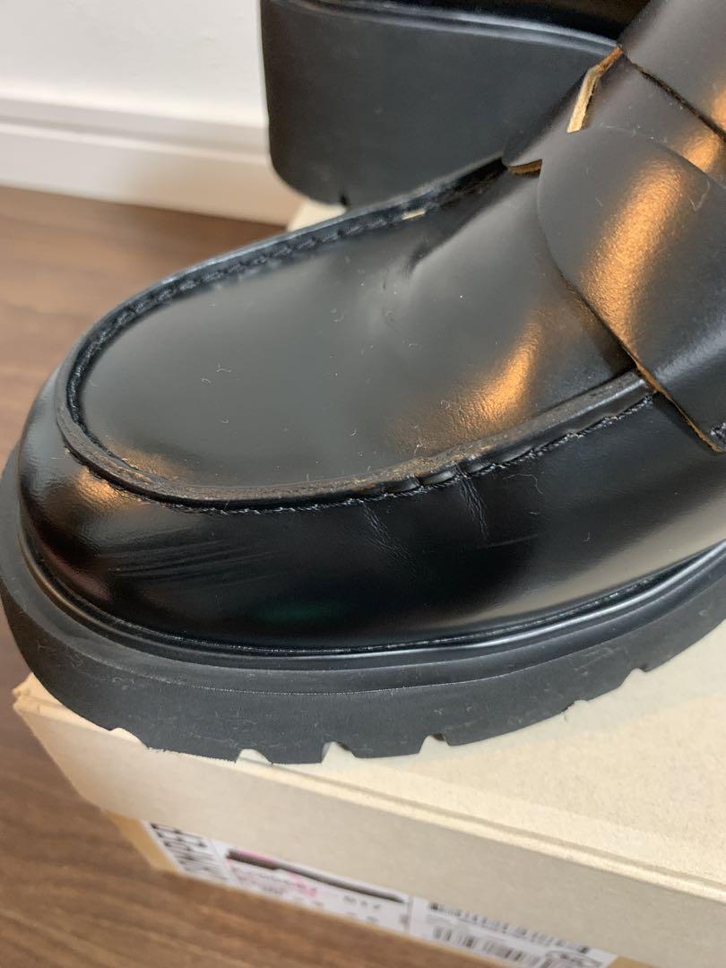 美品 CAMPER MILAH カンペール ローファー 厚底 ブラック 39
