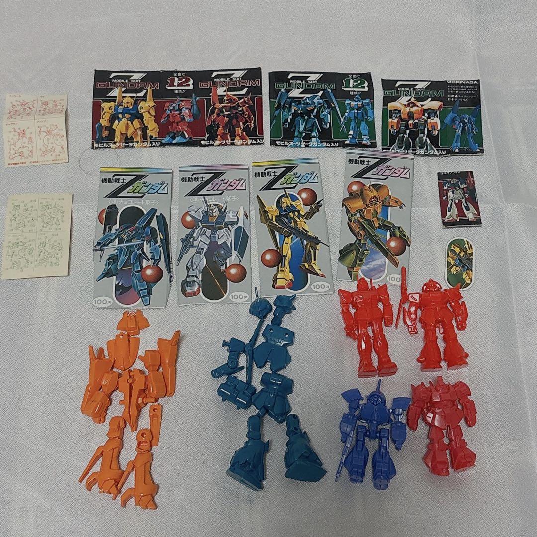 森永　食玩　機動戦士　zガンダム　ガンプラ