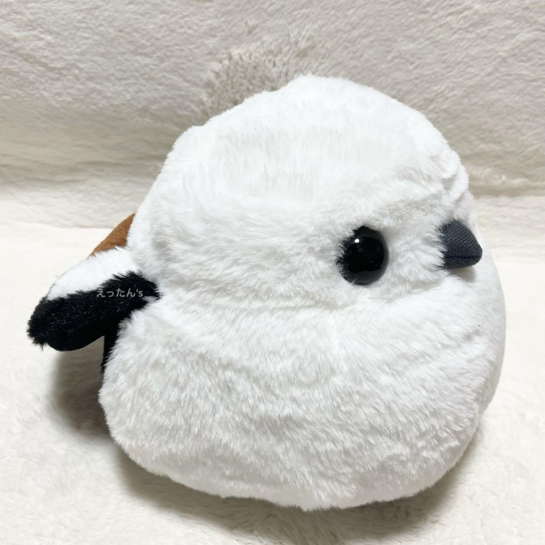 ⭐️ふくふくシマエナガ⭐️ぽわっと7色ライト 光るぬいぐるみ