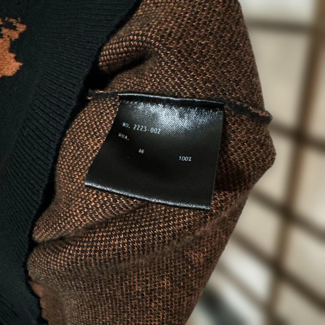 LAD MUSICIAN フラワーニットカーディガン 44