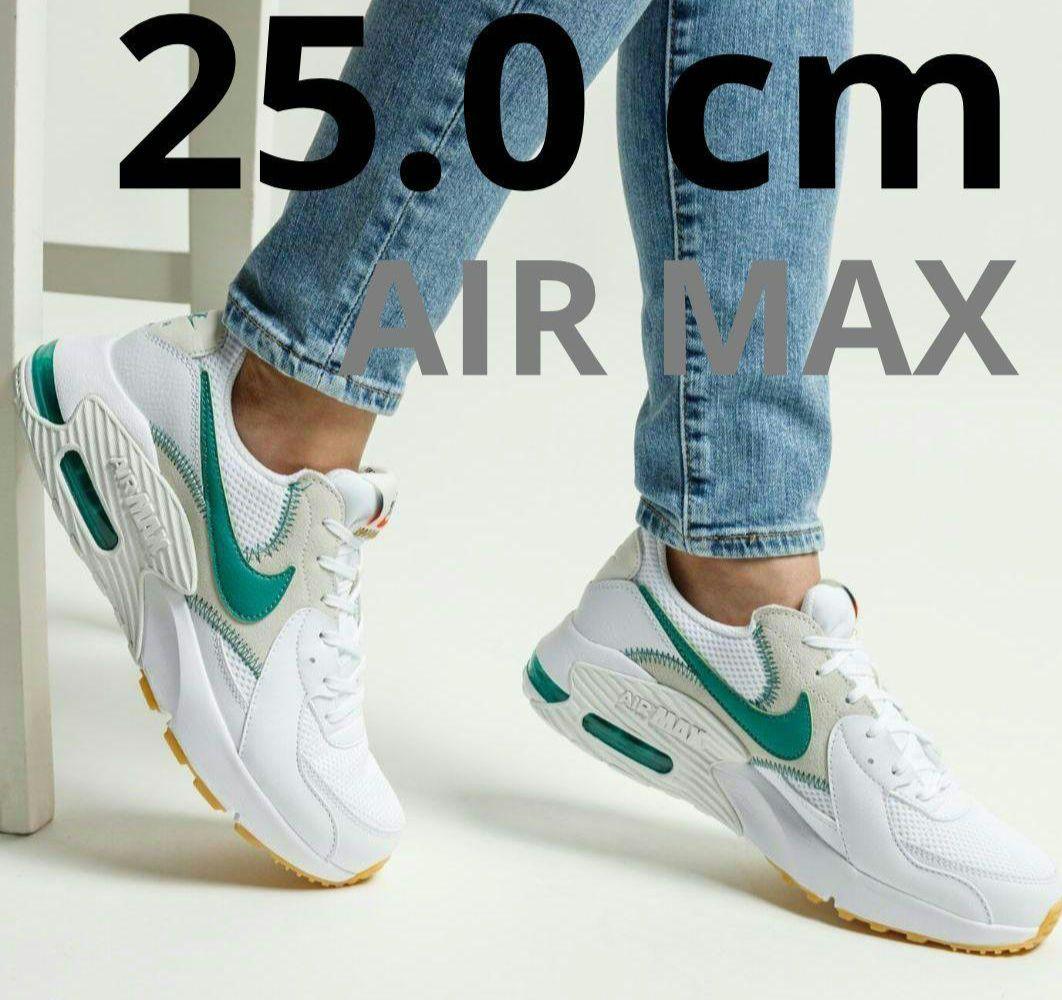 25 cm NIKE グリーン AIR MAX ホワイト 可愛い