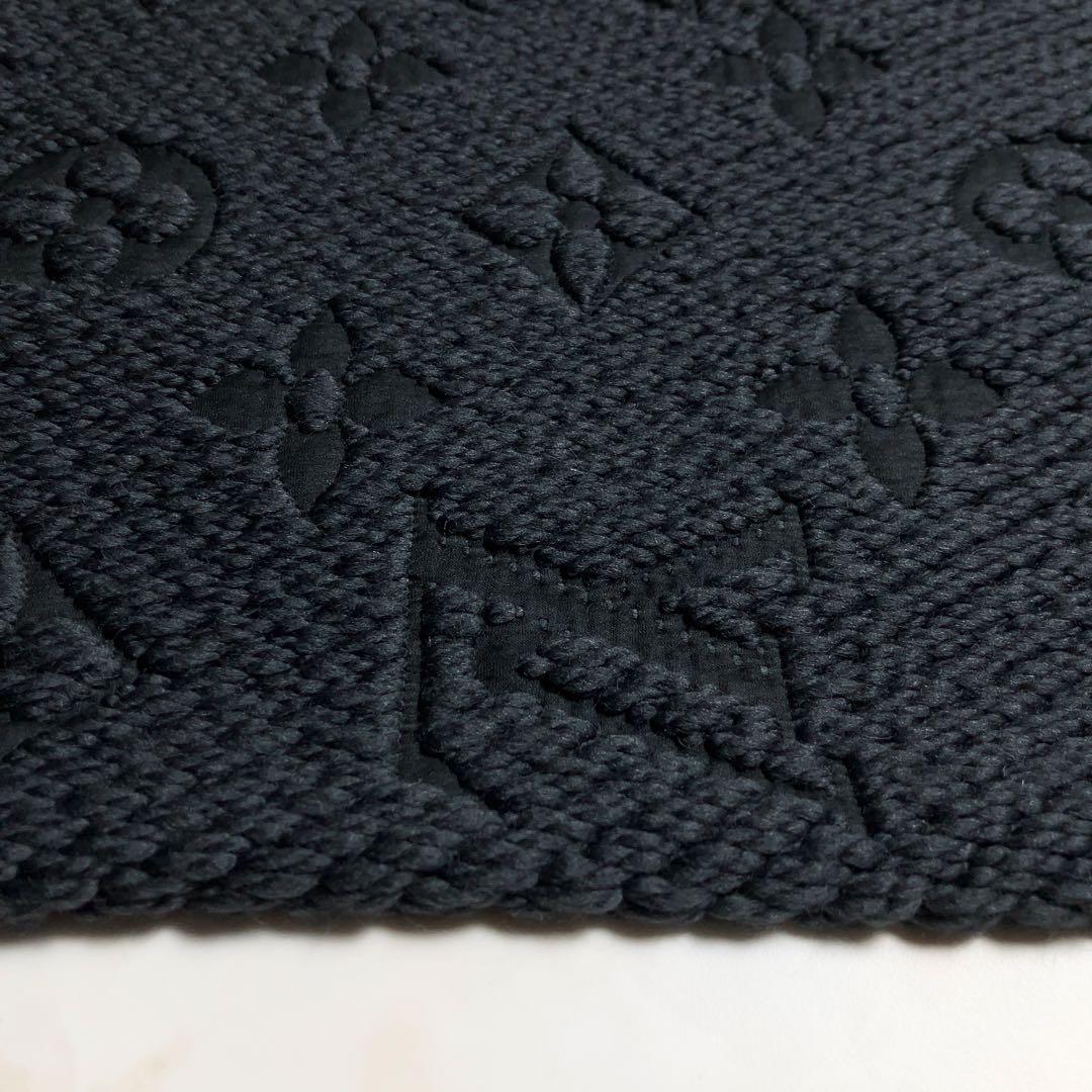 【極美品】 Louis Vuitton マフラー エシャルプ ロゴマニア