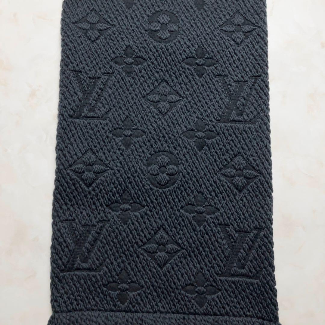 【極美品】 Louis Vuitton マフラー エシャルプ ロゴマニア