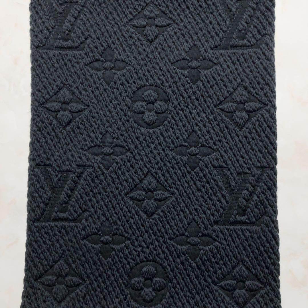 【極美品】 Louis Vuitton マフラー エシャルプ ロゴマニア