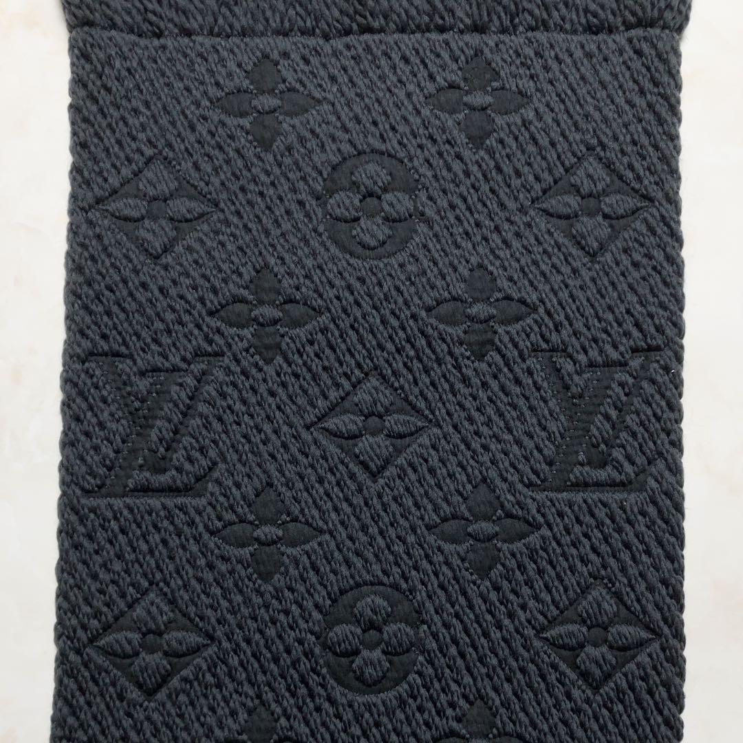 【極美品】 Louis Vuitton マフラー エシャルプ ロゴマニア