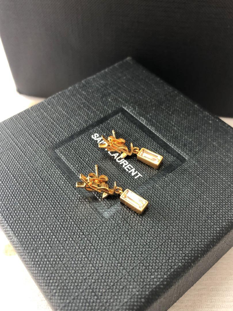 ★サンローラン　ピアス　ゴールド系