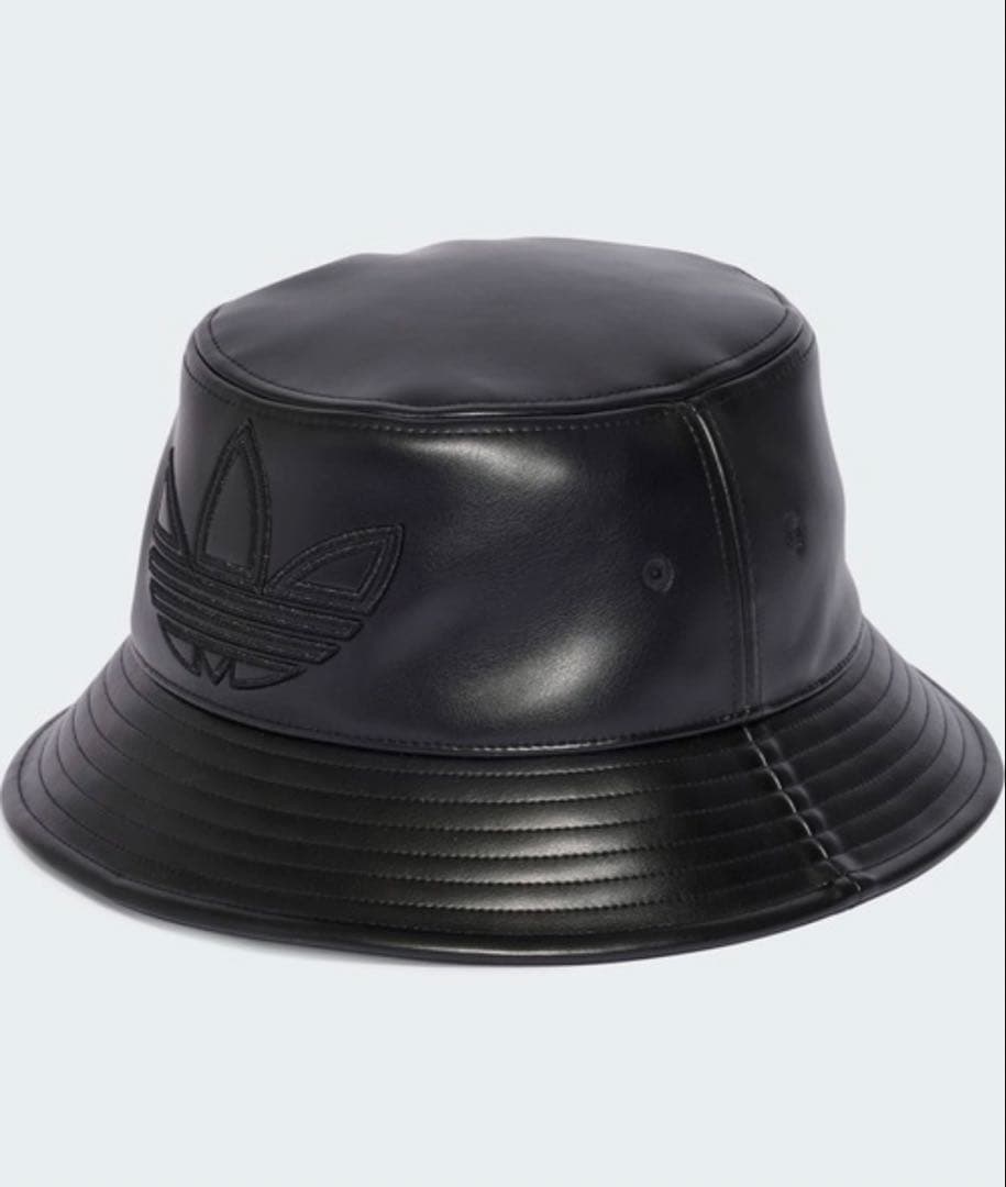 売り切り【新品】XL adidas帽子 トレフォイル　バケットハット　黒 2,759円