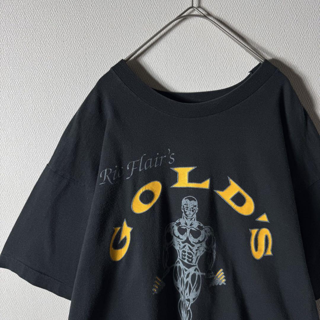 希少‼️90s USA製 ゴールドジム hold gym シングルステッチ XL