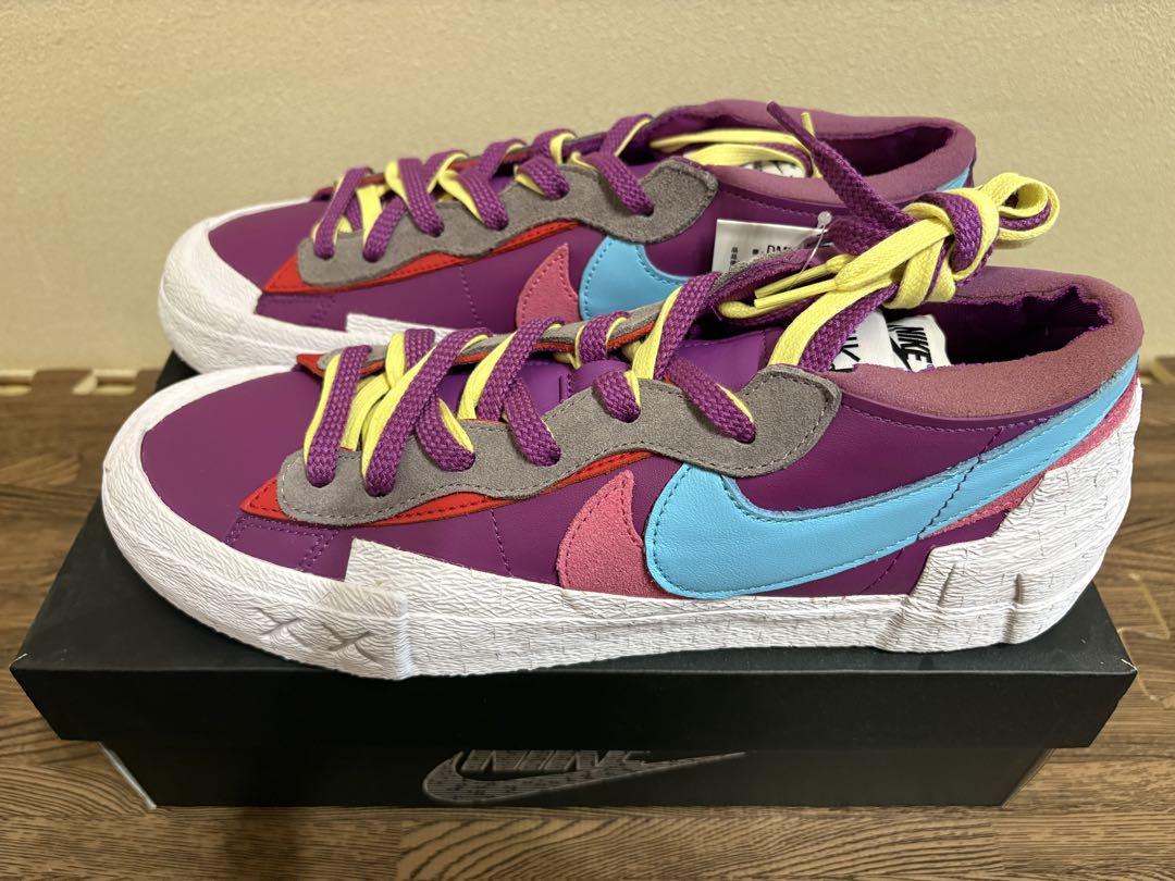 靴 NIKE BLAZER SACAI KAWS