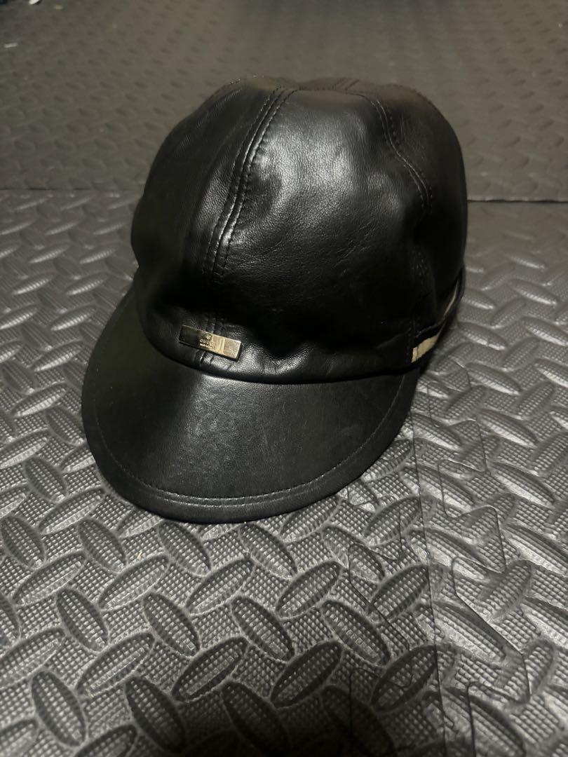 GUCCI キャップ CAP 黒/白 メンズ