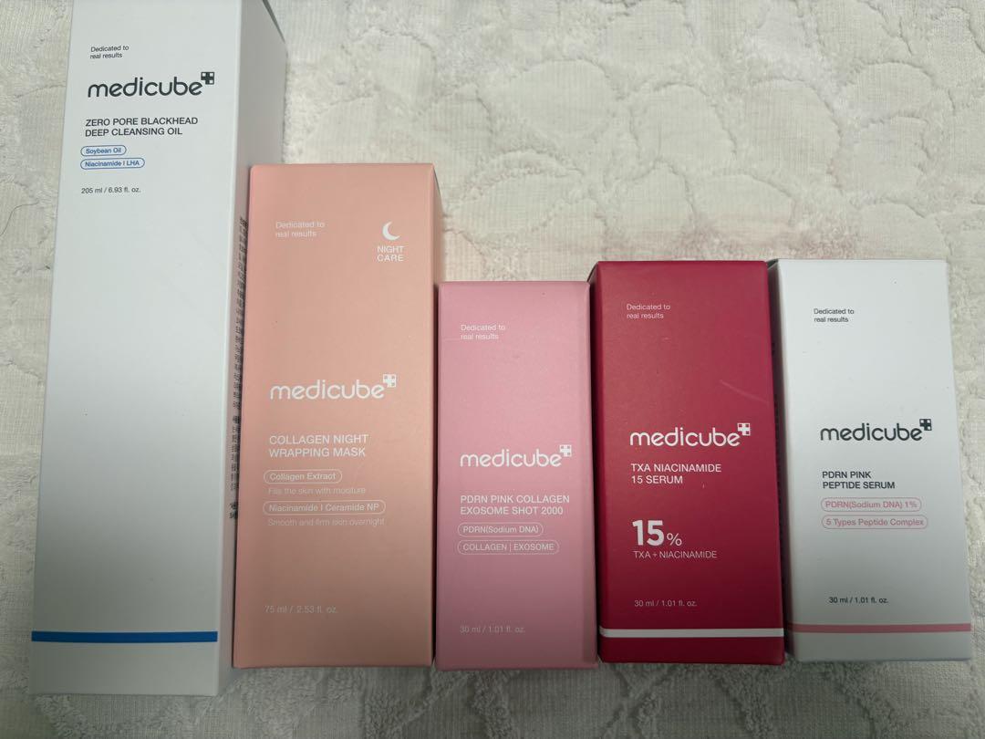 【新品未使用】VT&medicube 人気スキンケア 6点セット　1万5千円相当 medicube スキンケアセット 5点 - メルカリ