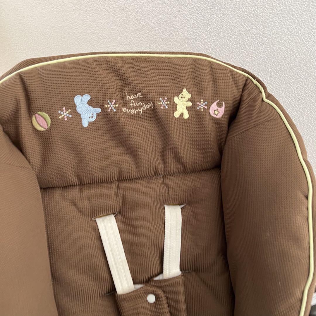 【限定✨】アップリカ ユラリズム 手動 ハイローチェア くまさんといっしょ