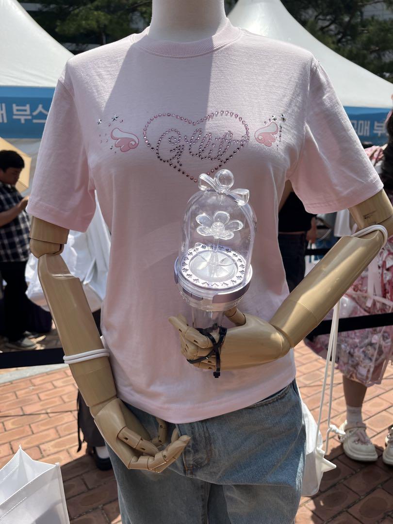 専用 ILLIT ソウルコン Tシャツ ピンク M＆Lサイズセット トレカ無し ILLIT Tシャツ ピンク Mサイズ ソウルコン ペンミ グッズ トレカ