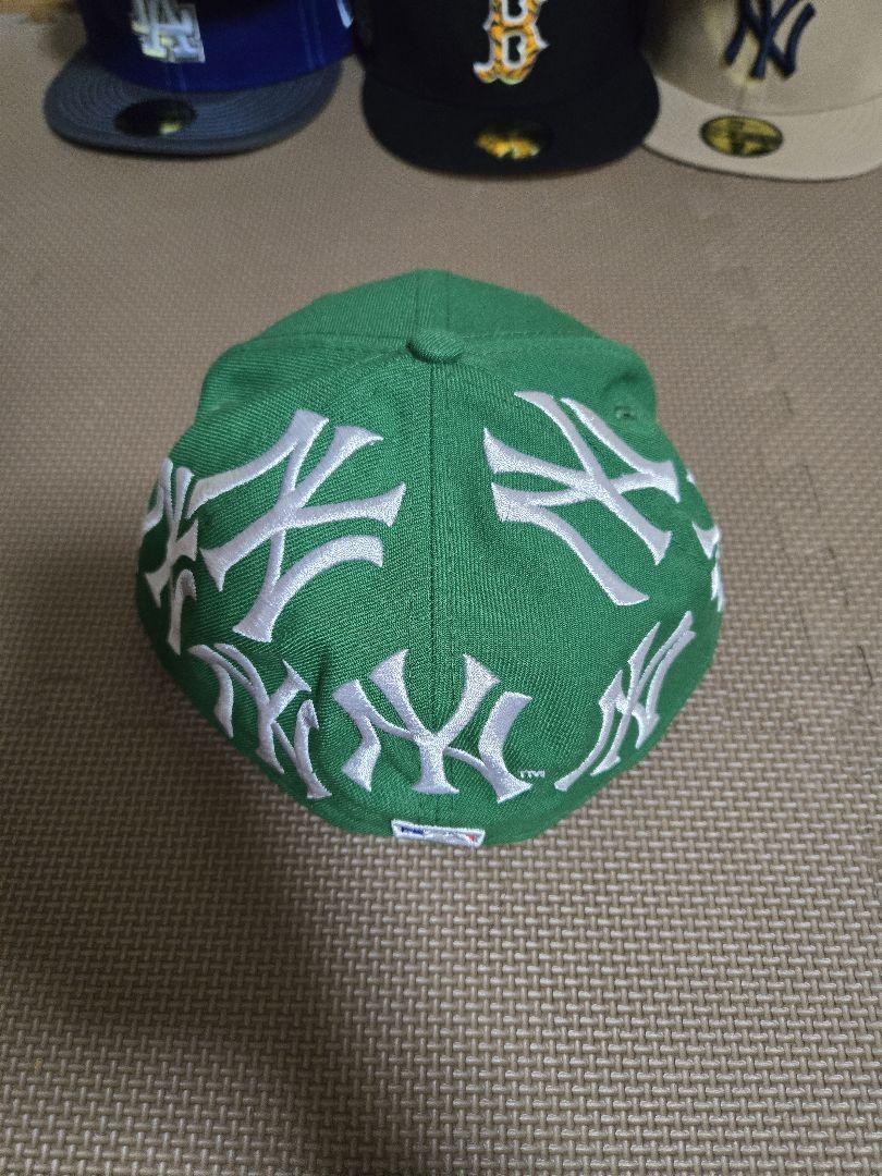 2025年レディースファッション福袋 Box ヤンキース 59FIFTY NewEra Supreme Logo 帽子 緑 帽子