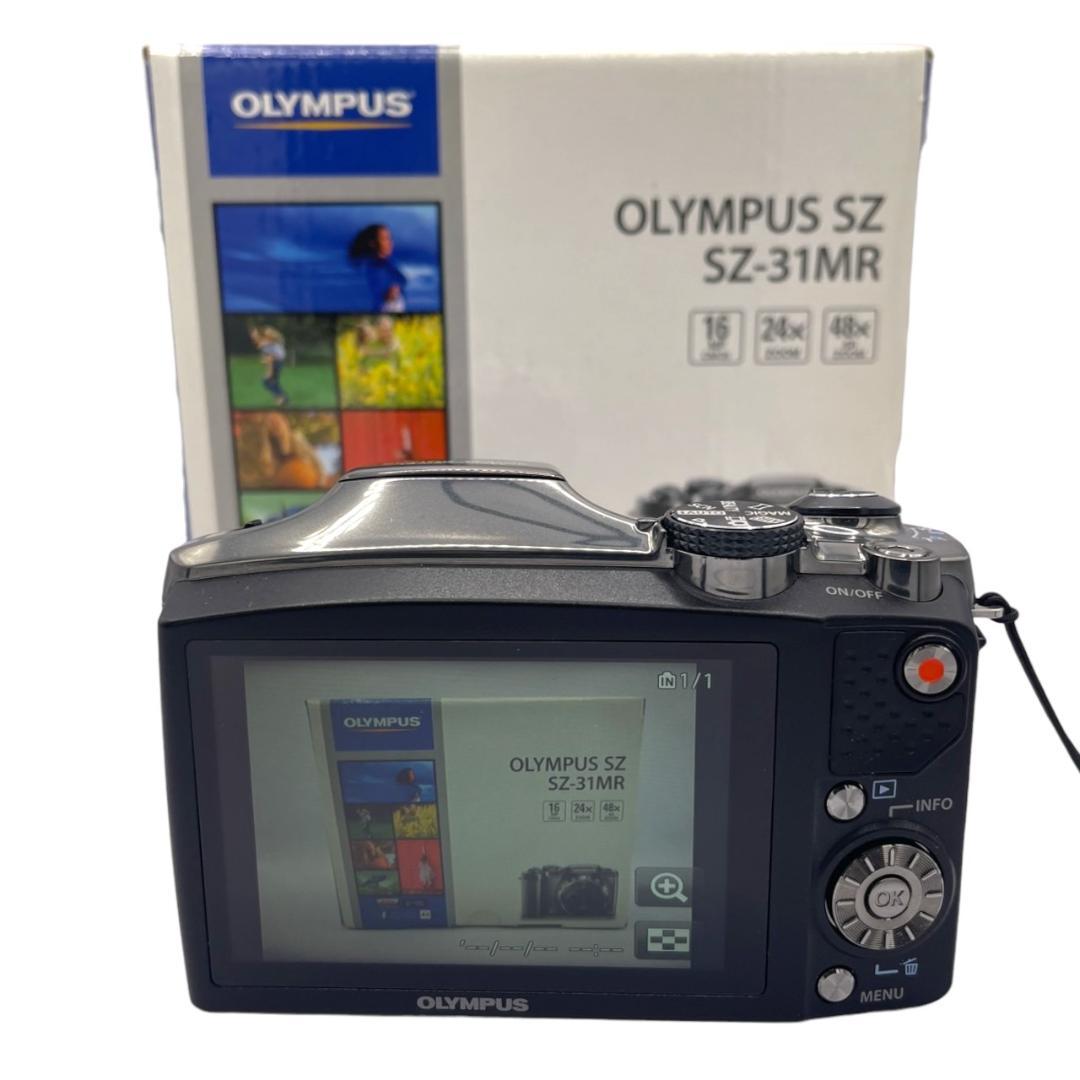 OLYMPUS オリンパス SZ-31MR シルバー コンパクトデジタルカメラ