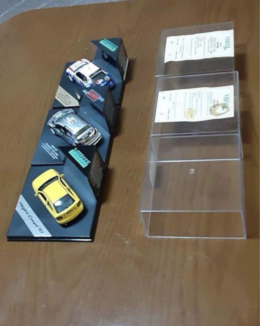 【3台セット】ビテス　プジョー　ルノー　ラリーカー　1/43
