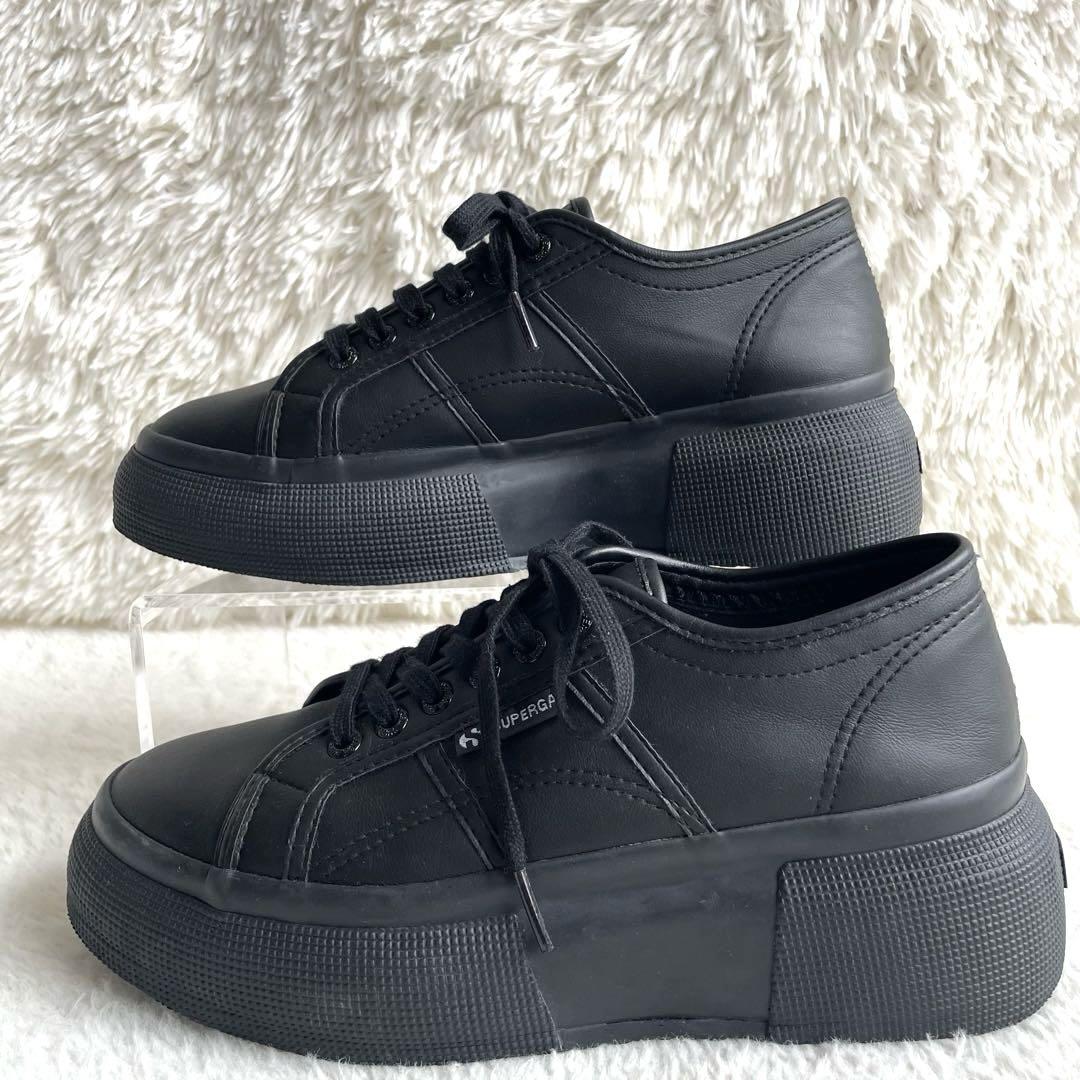 大きいサイズ✨SUPERGA emmi 別注 レイン スニーカー 厚底 39