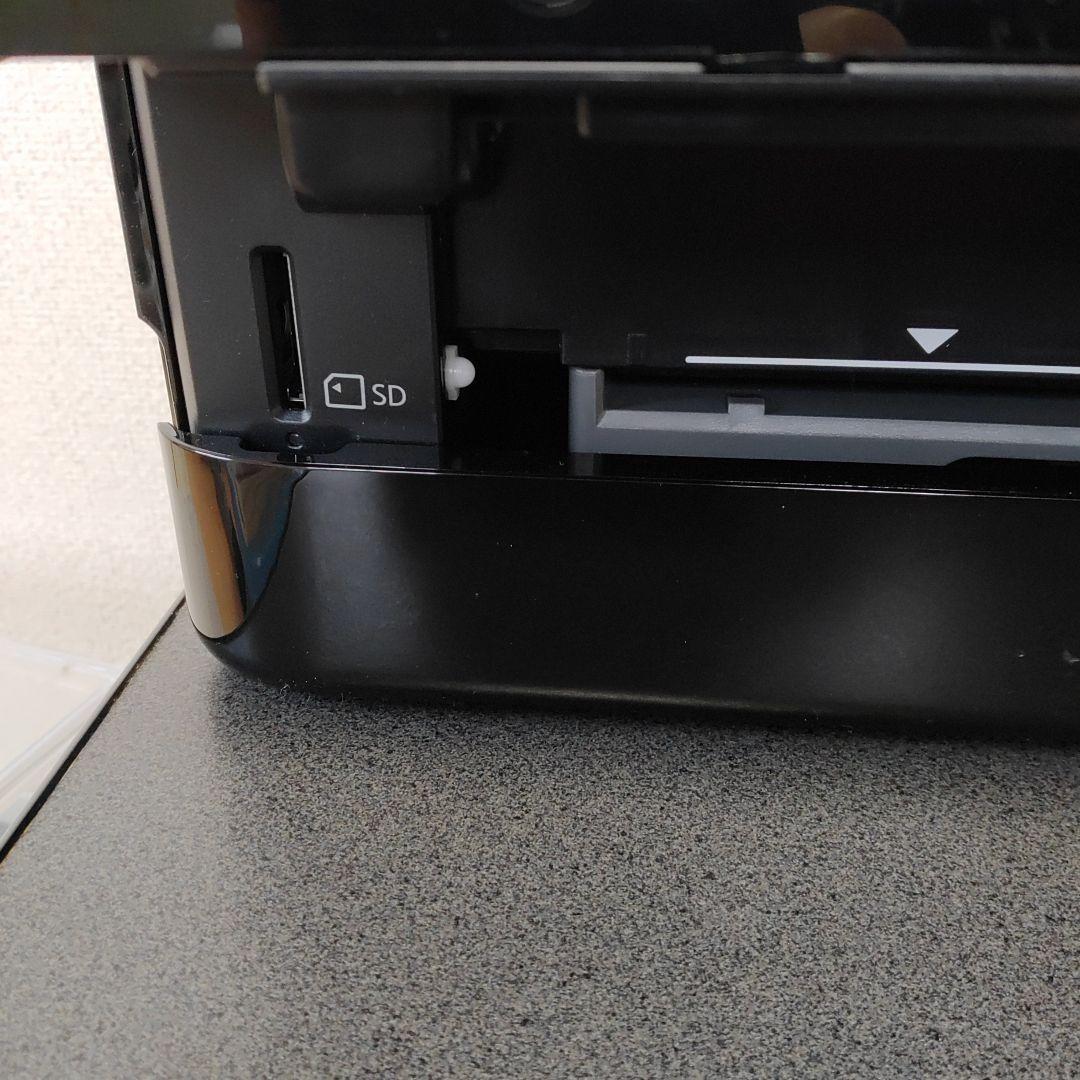 EPSON 複合機 EP-883AB ブラック（6色インク付き）