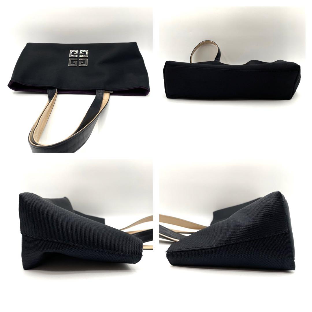 美品　GIVENCHY ナイロン ハンドバッグ　ブラック　ポーチ付き