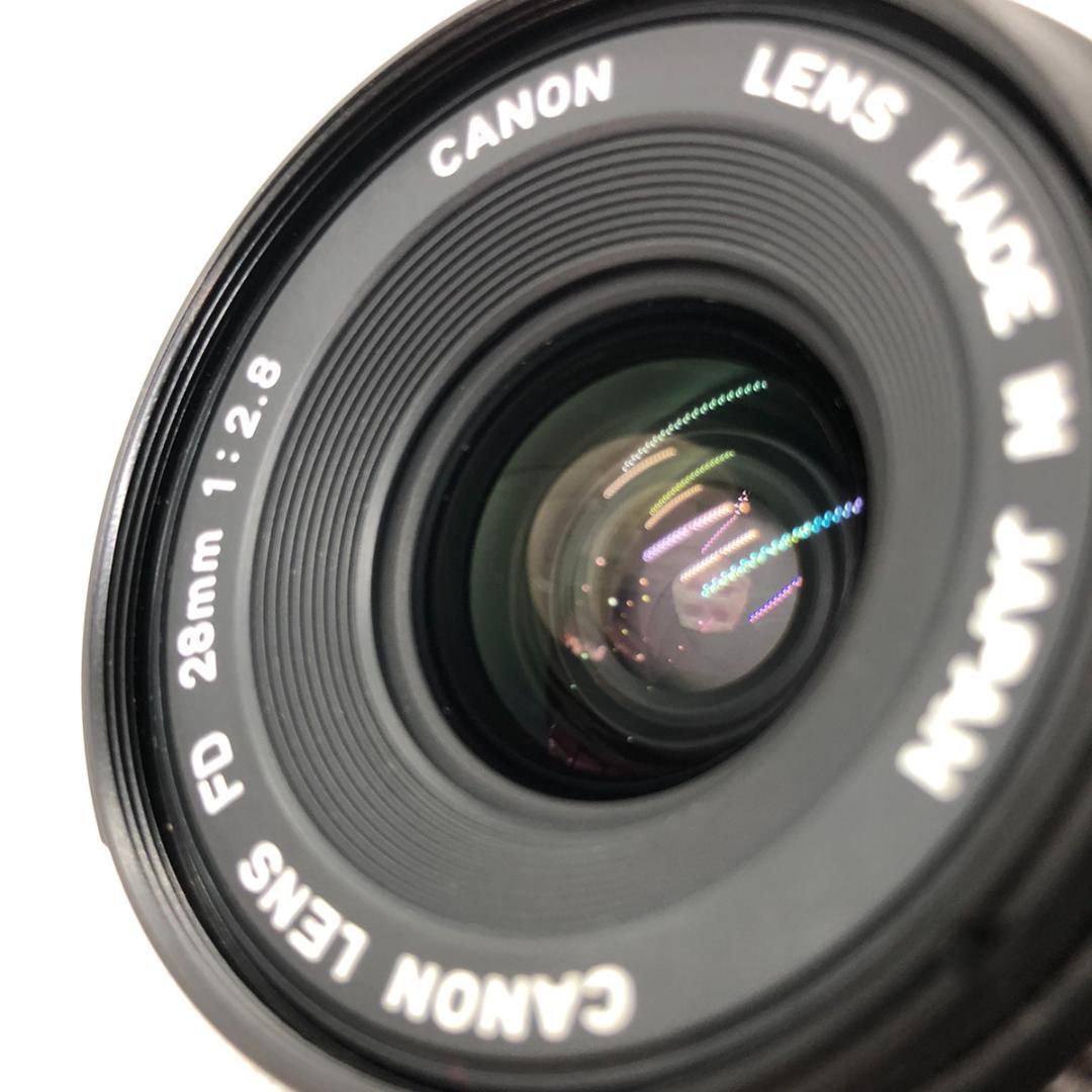 【C6549】Canon キヤノン NEW FD 28mm F2.8 レンズ