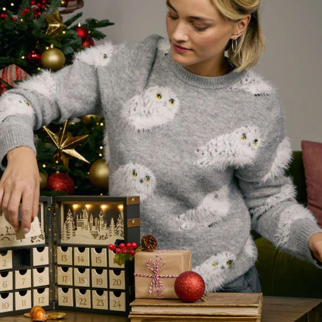 ハリーポッター ヘドウィグ クリスマス セーター 服 ニット